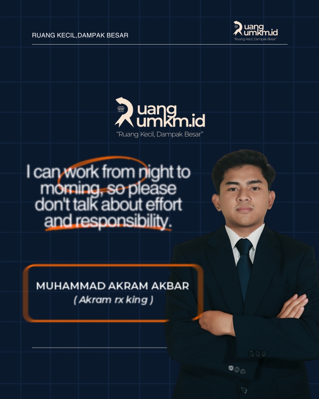 Muhammad Akram Akbar - Content Creator & Social Media Specialist RuangUMKM.my.id