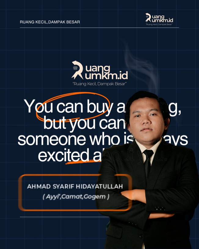 Ahmad Syarif Hidayatullah - Digital Strategist & Web Developer RuangUMKM.my.id